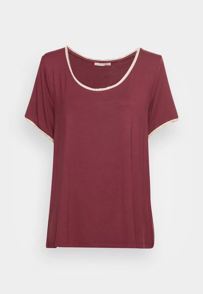 T-Shirt ANNA FIELD Anna Field Basic T-shirt Rouge Femme | VOP-8953096